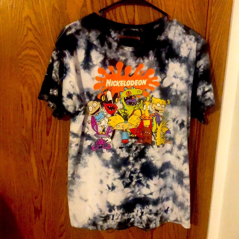 Tie die nickelodeon shirt